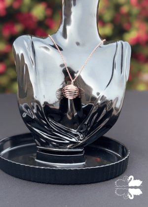 Spiral Stone Catcher Necklace