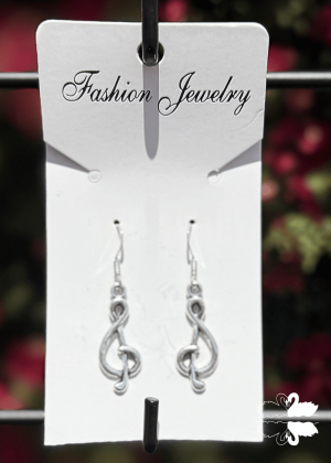 Music Dangle Earrings