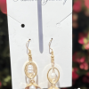Pearl Drop w/ Shell Earrings