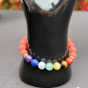 Chakra & Lava Stone Bracelet