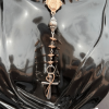 Hematite & Silver Rosary