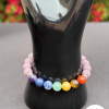 Chakra & Lava Stone Bracelet
