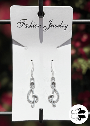 Music Dangle Earrings