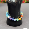 Chakra & Lava Stone Bracelet