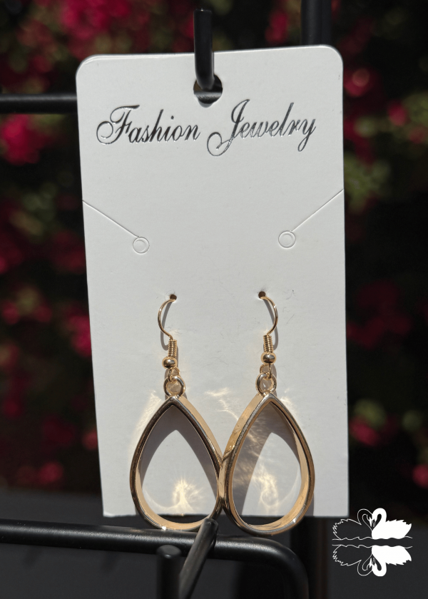 5 Teardrop Dangle Earrings