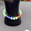 Chakra & Lava Stone Bracelet