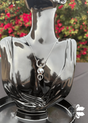 Silver Galaxy Necklace