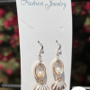 Pearl Drop w/ Shell Earrings