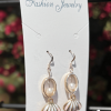 Pearl Drop w/ Shell Earrings