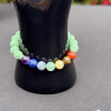 Chakra & Lava Stone Bracelet