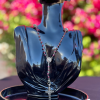 Garnet & Silver Rosary